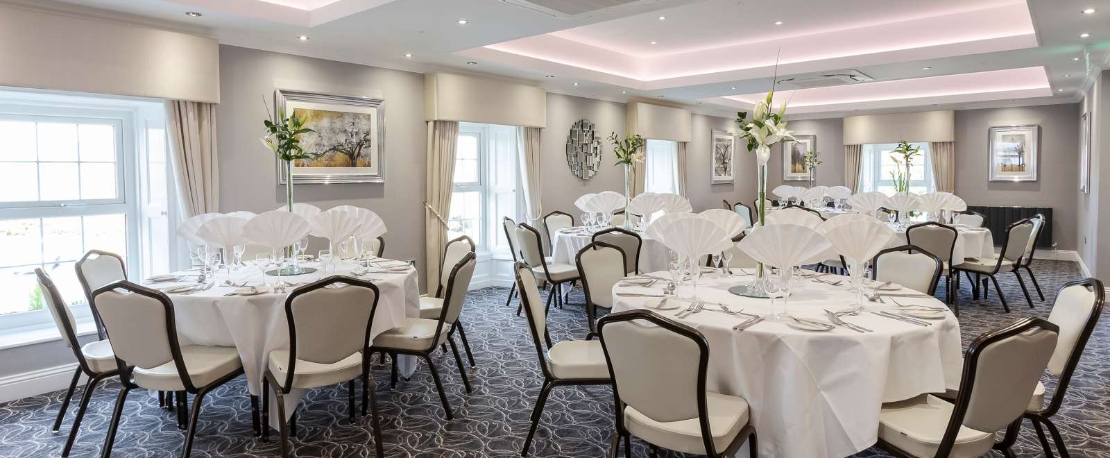 private dining in victorian suite at Devon Hotel