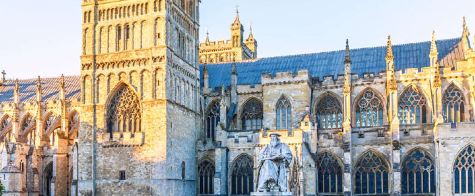 Exterior of Exeter Cathedral