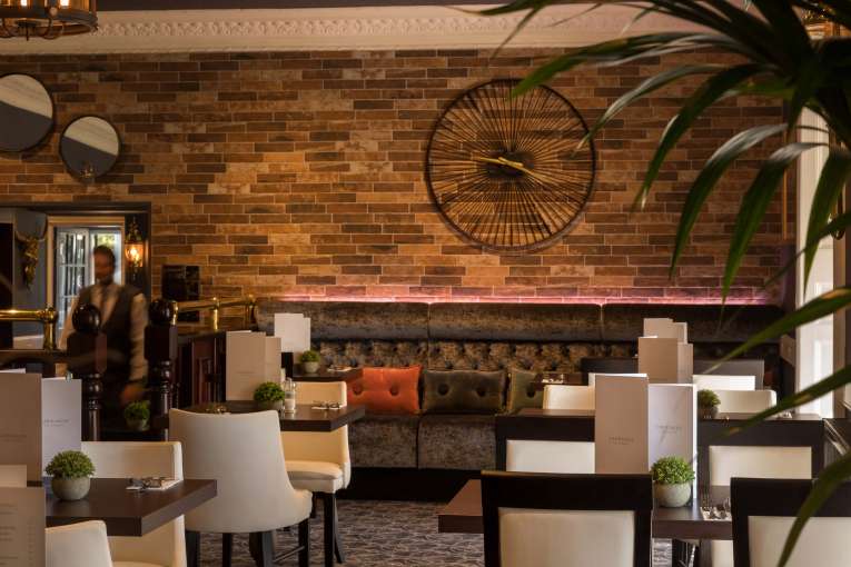Devon Hotel Carriages Restaurant Dining Area