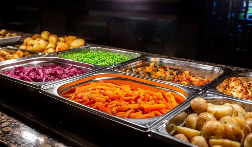 Carvery vegetables