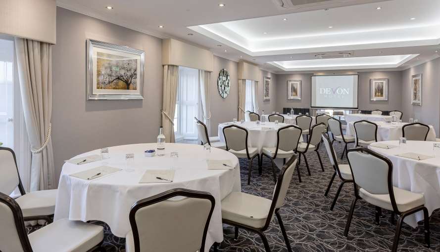 meeting in victorian suite at devon hotel