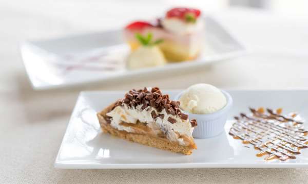 Devon Hotel Restaurant Dining Banoffee Pie Dessert