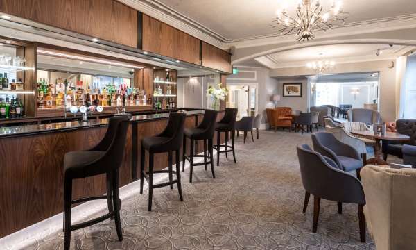 The RF Lounge and Bar in the Royal & Fortescue Hotel, Barnstaple