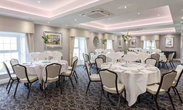 private dining in victorian suite at Devon Hotel