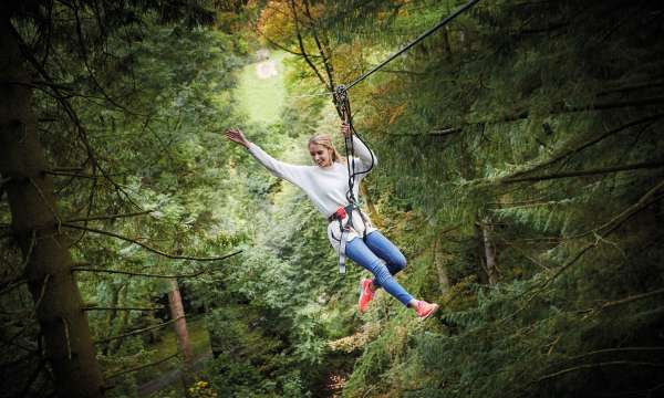 woman at go ape