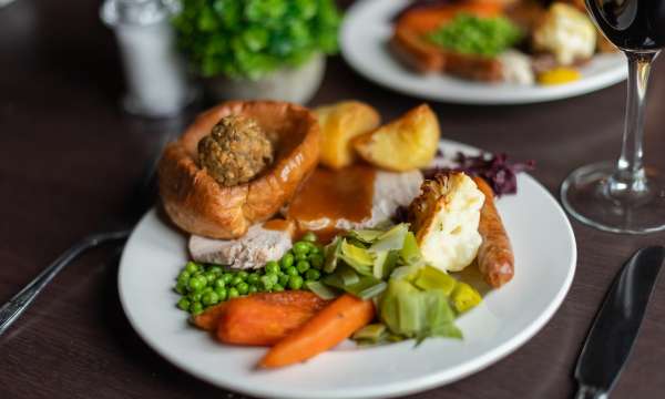 Carvery with Turkey at Carriages Brasserie 